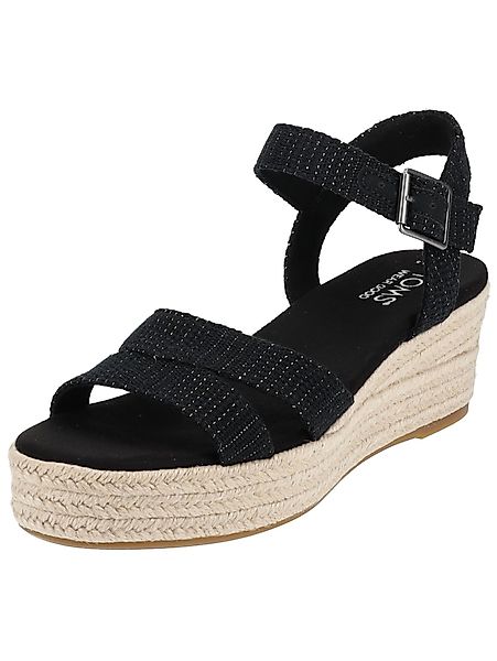 TOMS TOMS Sandalen Textil Keilsandalette günstig online kaufen