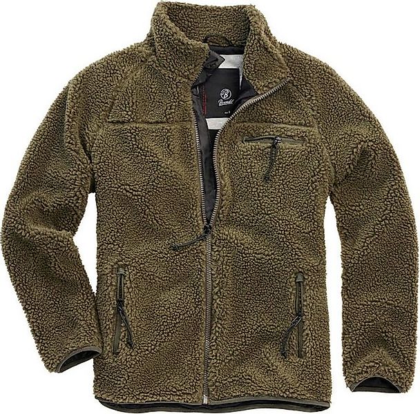 Brandit Motorradjacke Teddyfleece Jacke (Stehkragen) Atmungsaktiv reißversc günstig online kaufen