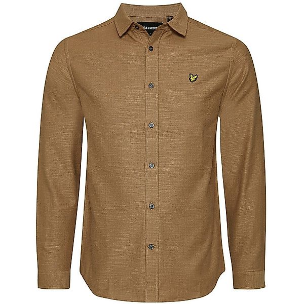Lyle & Scott Langarmhemd Chunky Slub günstig online kaufen