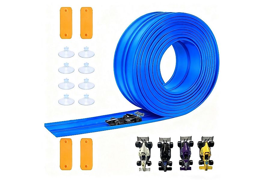 HAUSS SPOLE Autorennbahn DIY Rennbahn 5m Autorennbahn Weiches Silikon Lerns günstig online kaufen