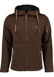 Tom Collins Strickfleecejacke Vazabi Herren Kapuzenjacke günstig online kaufen