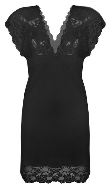 DKaren Nachthemd elegant, mit Spitze, kurzarm günstig online kaufen