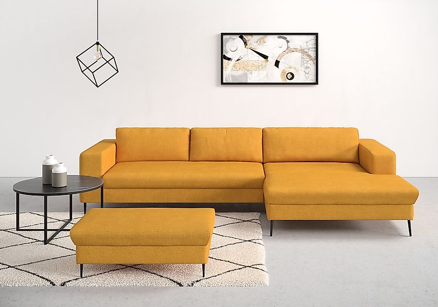 DOMO collection Ecksofa "Modica, zeitlos und elegant, L-Form", moderne Opti günstig online kaufen