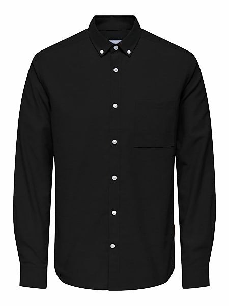 ONLY & SONS Langarmhemd "ONSALVARES SLIM LS OXFORD SHIRT OTL" günstig online kaufen