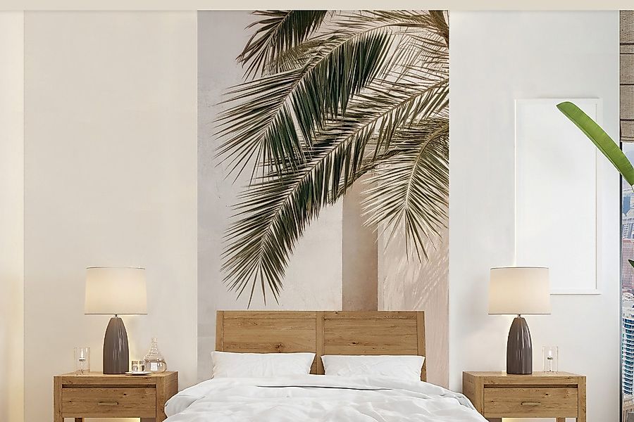 MuchoWow Fototapete Palme - Schatten - günstig online kaufen