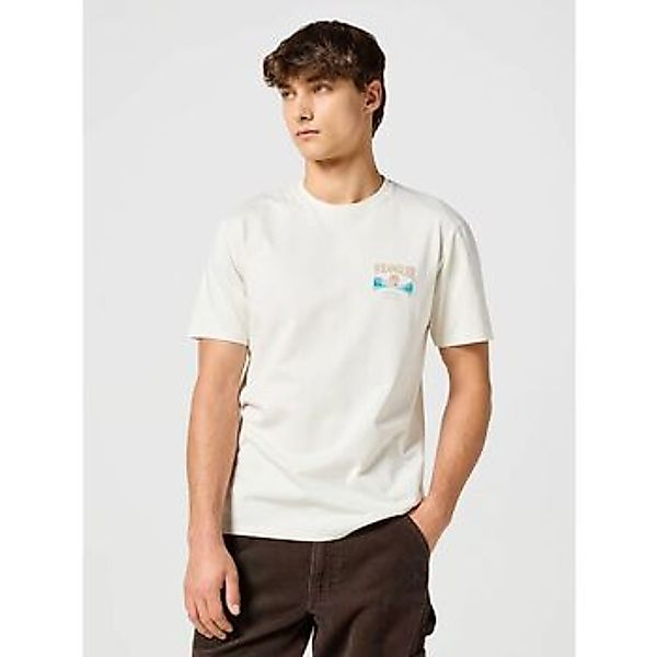 Wrangler  T-Shirts & Poloshirts 112357261-WHITE günstig online kaufen