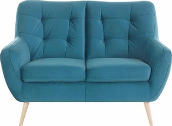 exxpo - sofa fashion 2-Sitzer "Scandi, bequem, aufwendige Rückenpolsterung günstig online kaufen