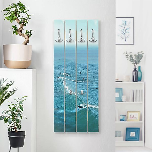 Wandgarderobe Surfer am Huntington Beach günstig online kaufen