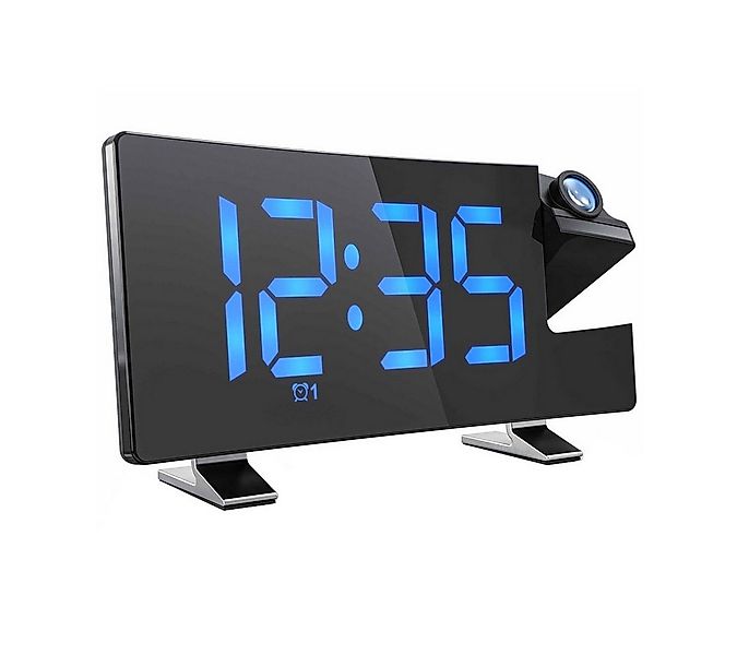 MODFU Projektionswecker LED Digital Wecker Projektion Alarm Radiowecker Rad günstig online kaufen