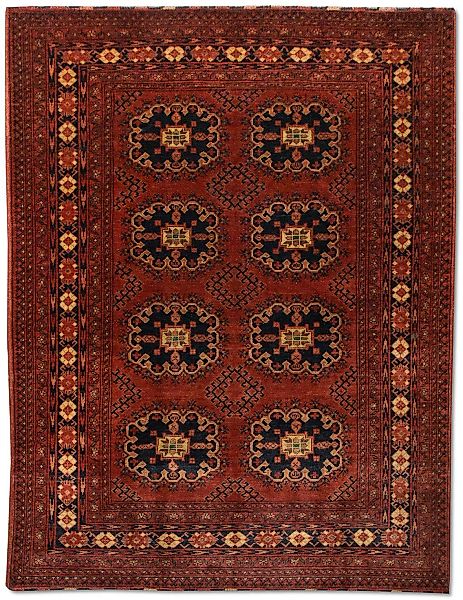 morgenland Wollteppich »Khal Mohammadi Teppich handgeknüpft braun«, rechtec günstig online kaufen