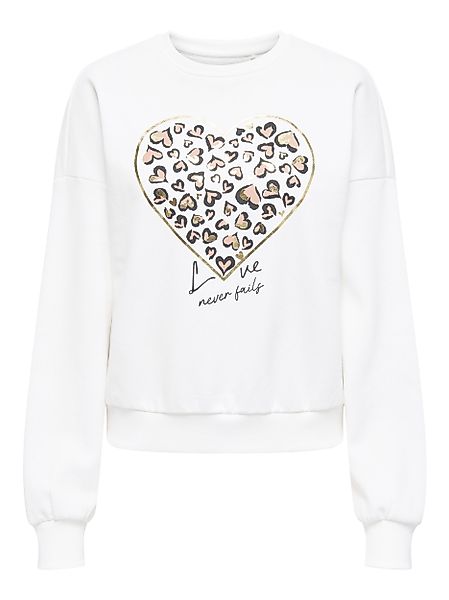 ONLY Sweatshirt ONLTAMMIE L/S LEO PRINT günstig online kaufen