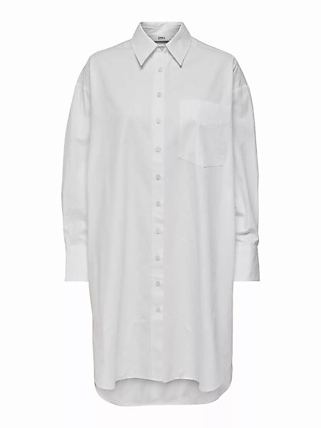 ONLY Lang Hemd Damen White günstig online kaufen