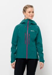 Jack Wolfskin Fahrradjacke "MOROBBIA 3L JKT W" mit Kapuze günstig online kaufen