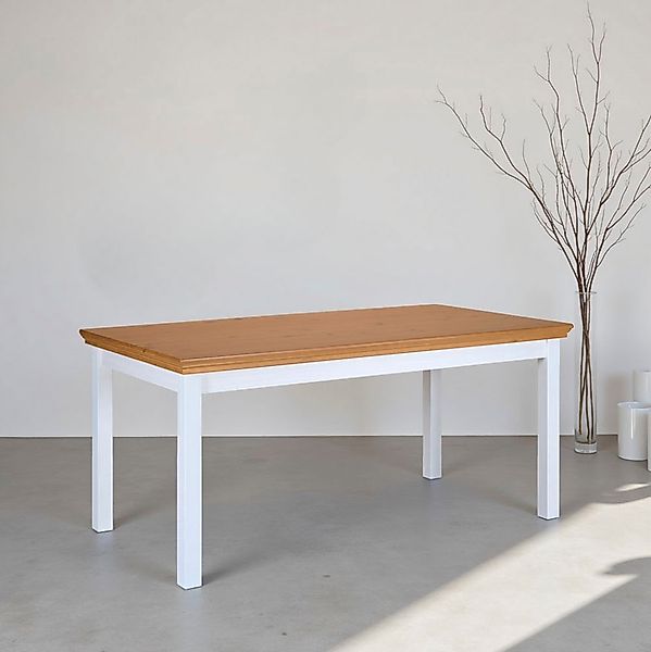 Inter Link Esstisch "Esstisch Maluno" 1 Stk. tlg. Kiefer Massiv, BxTxH: ca. günstig online kaufen