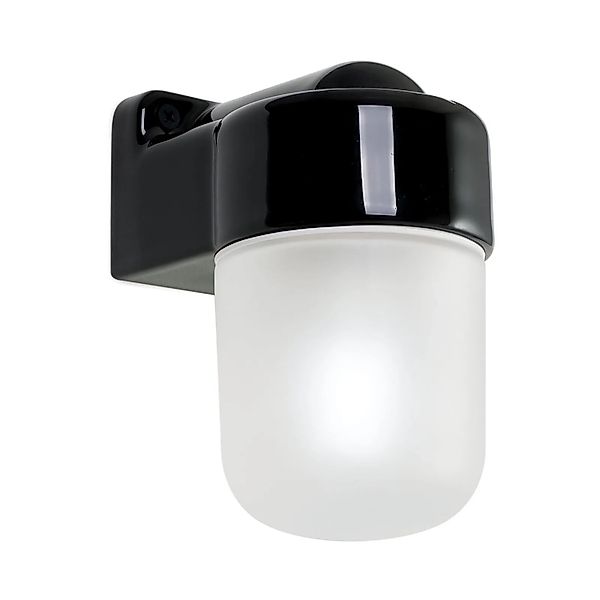 Orion Leuchten Wandleuchte Ostia Keramik 1 x E27 Schwarz günstig online kaufen