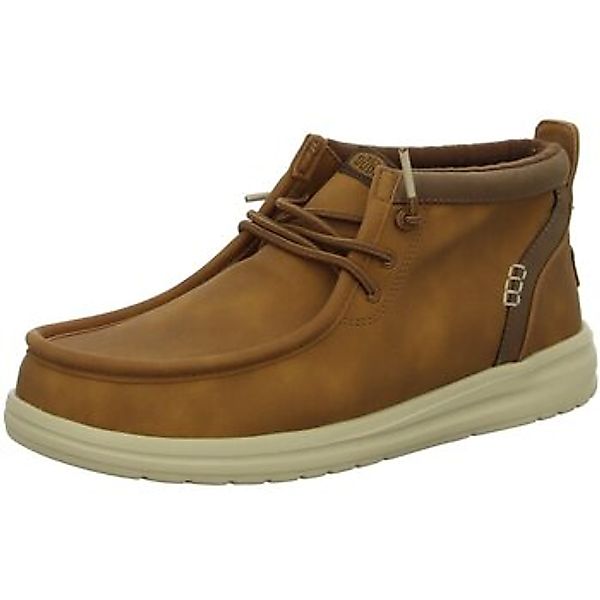HEYDUDE  Herrenschuhe Schnuerschuhe Wally Classic Cognac 42051-2DU günstig online kaufen