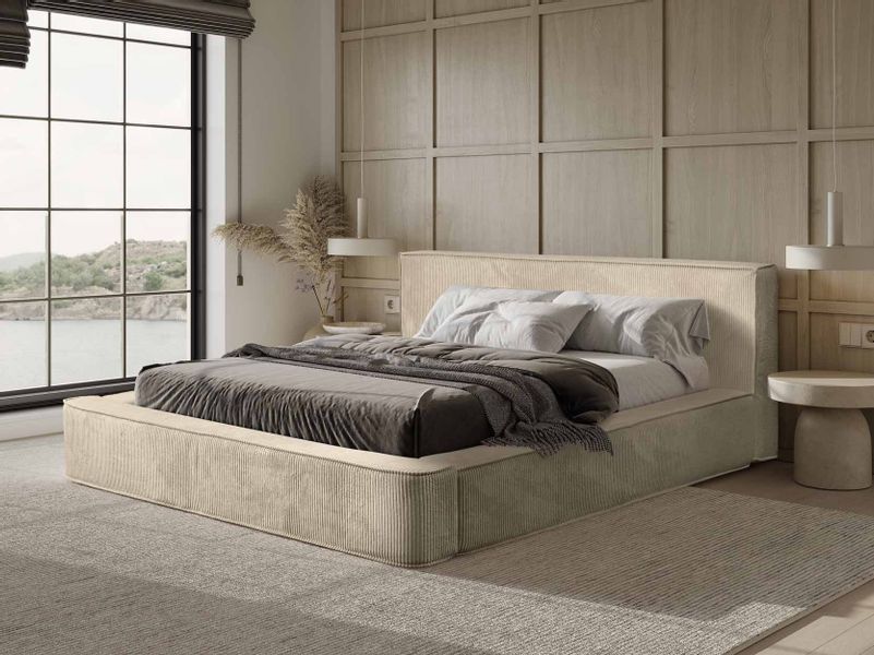 Luxusbetten24 Polsterbett Designer Polsterbett Harmon, mit günstig online kaufen