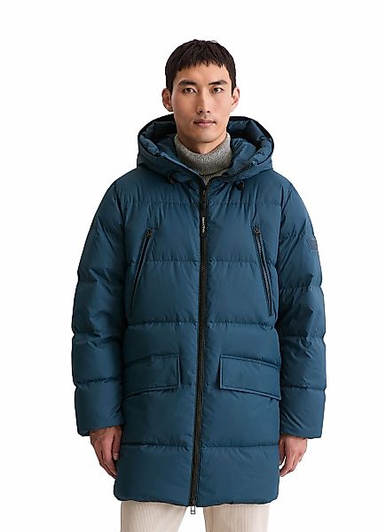 Marc OPolo Daunenjacke, mit Kapuze, Pufferjacke, regular fit, eingesetzte, günstig online kaufen