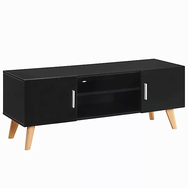 Tv-schrank Schwarz 120×40×46 Cm Mdf günstig online kaufen