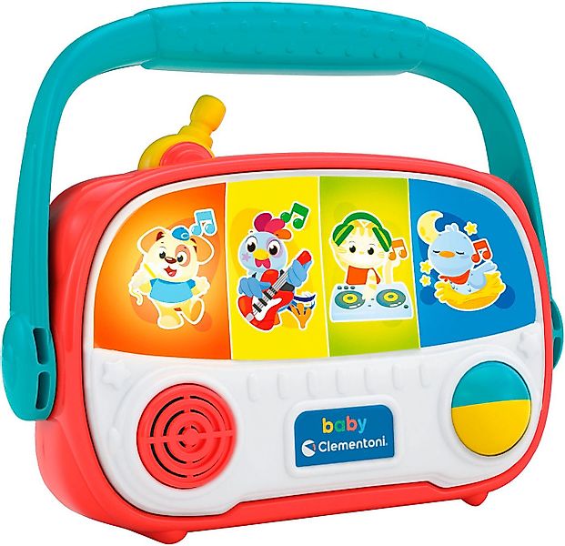 Clementoni® Lernspielzeug Baby Clementoni, Baby-Radio, Mit Sound günstig online kaufen
