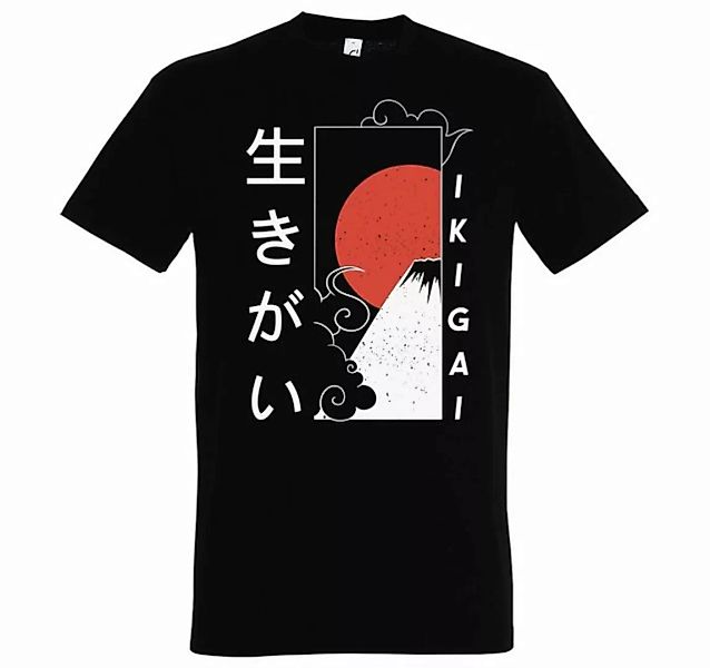 Youth Designz T-Shirt Ikigai Japan Herren Shirt mit trendigem Frontprint günstig online kaufen