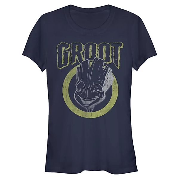Marvel - Guardians of the Galaxy - Groot Grunge - Frauen T-Shirt günstig online kaufen