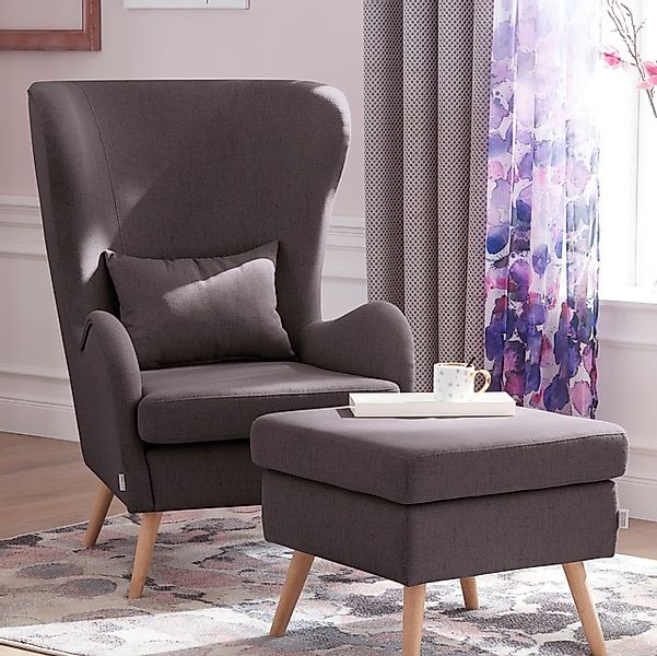 Home affaire Sessel »Salla auch in Fellimitat und Feincord, viele Bezugsart günstig online kaufen