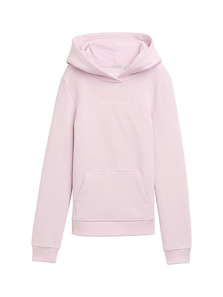 TOM TAILOR Kapuzensweatshirt mit Logoprint auf günstig online kaufen