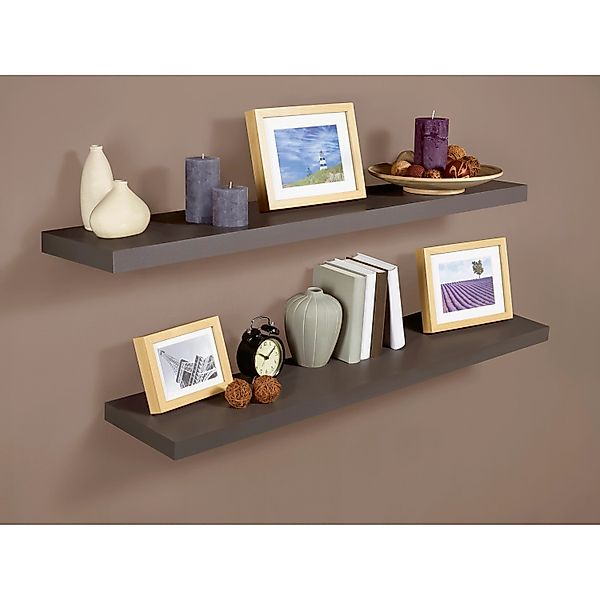 Regalboden Carlton Anthrazit 3,8 cm x 60 cm x 23,5 cm günstig online kaufen