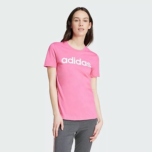 adidas Sportswear T-Shirt LOUNGEWEAR ESSENTIALS SLIM LOGO günstig online kaufen