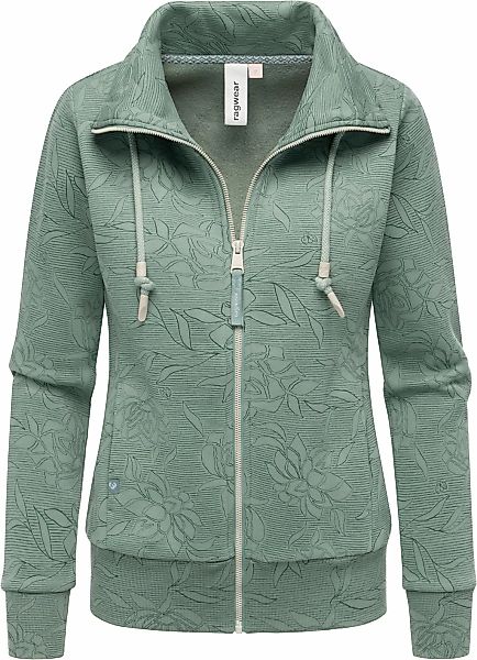 Ragwear Sweatjacke "Ronette Print" Zip-Jacke mit Allover-Print und hohem Kr günstig online kaufen