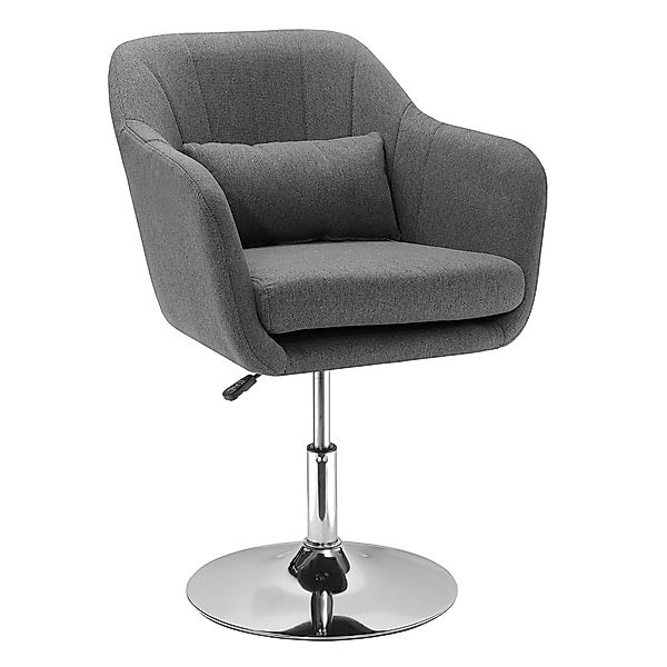 HOMCOM Relaxsessel mit Armlehne, Lendenkissen, Metallrahmen günstig online kaufen