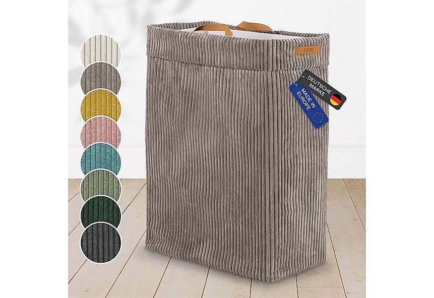 Lycce Wäschekorb Lycce Wäschekorb Cord – faltbar, waschbar & perfekt für Ni günstig online kaufen