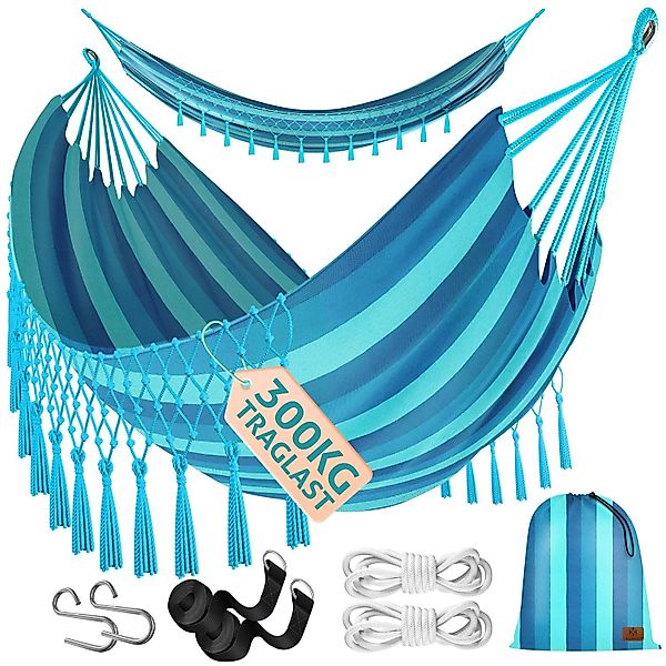 KESSER Hängematte, Hängematte 320 x 150 cm max. Belastbarkeit 300kg günstig online kaufen