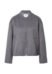 s.Oliver Funktionsjacke Outdoor-Jacke Wollmix-Blouson mit gerafftem günstig online kaufen