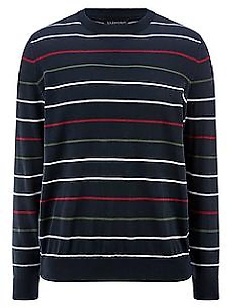 Rundhals-Pullover Peter Hahn blau günstig online kaufen