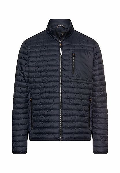 camel active Steppjacke ohne Kapuze mit Stehkragen und Reißverschlusstasche günstig online kaufen