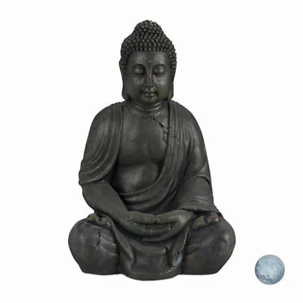relaxdays Buddha Figur 70 cm beige günstig online kaufen