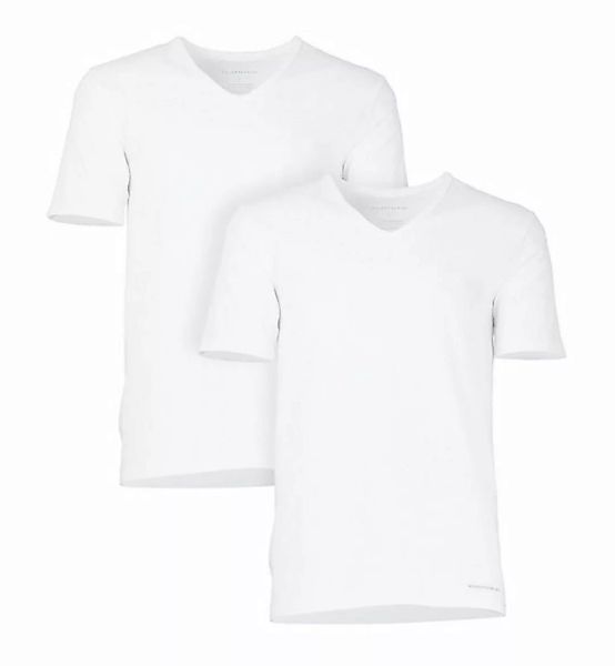 BALDESSARINI T-Shirt Herren Unterhemd 2er Pack, V-Neck, Halbarm günstig online kaufen