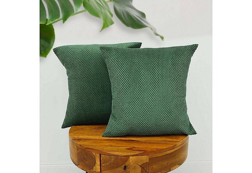 Amilian Dekokissen 2er Set Kissen - Zierkissen - Sofakissen mit Füllung und günstig online kaufen