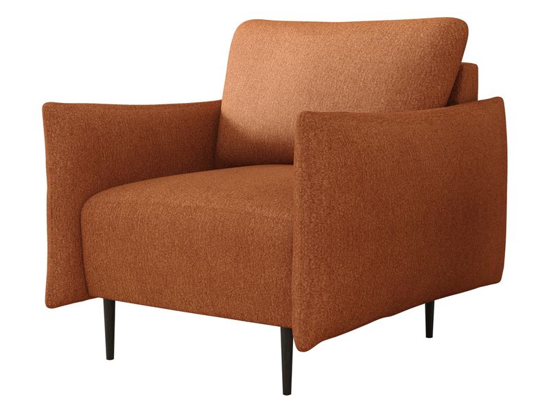 MIRJAN24 Sessel Lambi, Schwarze Metallfüße, 98x90x85 günstig online kaufen