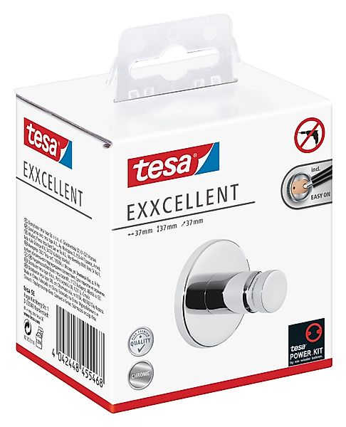 tesa Handtuchhaken 1x tesa EXXCELLENT Handtuchhaken, günstig online kaufen