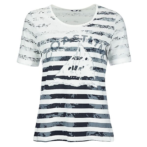 modAS Kurzarmshirt Damen T-Shirt mit Aufdruck günstig online kaufen