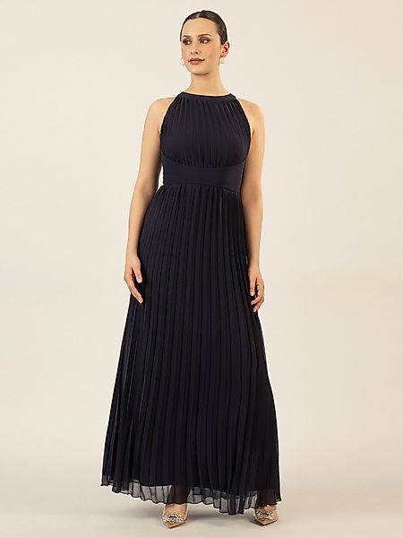 Apart Chiffonkleid aus leicht körnigem, plissiertem günstig online kaufen