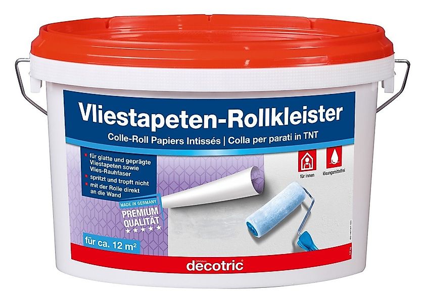 decotric® Kleister Decotric Vliestapeten-Rollkleister 2,5 kg günstig online kaufen