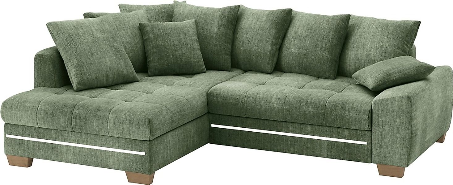 Mr. Couch Ecksofa "Nikita II, L-Form", mit Kaltschaum, RGB-LED Beleuchtung, günstig online kaufen