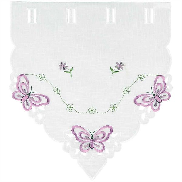Arsvita Vorhang (1 St), Stangendurchzug, transparent, günstig online kaufen
