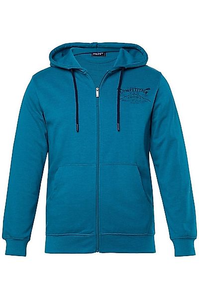 Men Plus Fleecejacke Hoodiejacke Sweat Kapuze Kängurutasche günstig online kaufen
