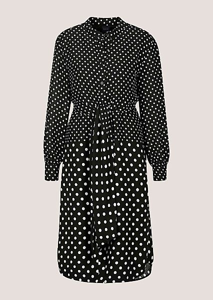 MADELEINE Sommerkleid "Wickelkleid Tupfenkleid mit Wickeloptik" Nahttasche günstig online kaufen