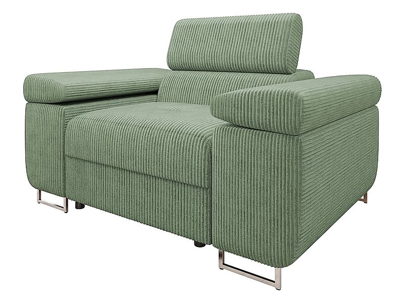 MIRJAN24 Sessel Torezio Cord, Einstellbare Kopfstützen, 134x102x70-90 cm günstig online kaufen